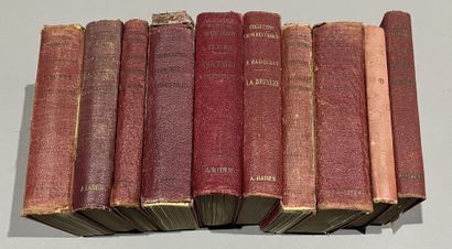 Lot of bound books as well as books from...