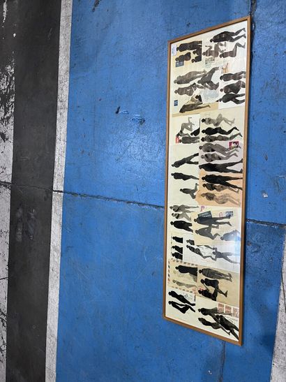 Alex BURKE (Born 1944)
Composition with figures...