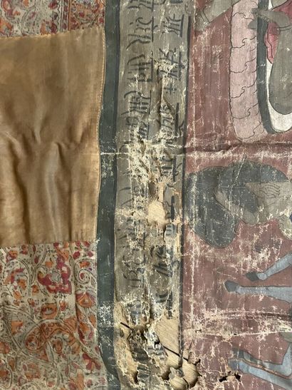 TIBET - XIXTH CENTURY
Tangka, distemper on...