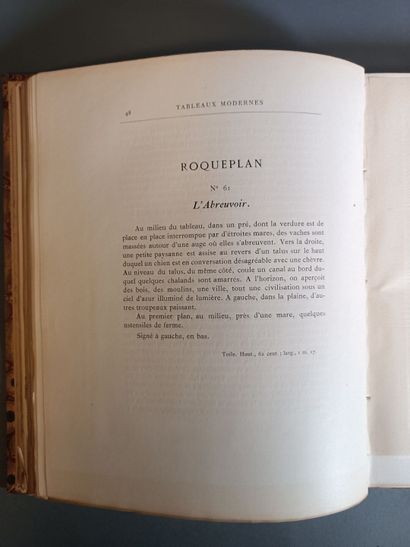 Lot of art catalogs including : 
LAURENT-RICHARD]...