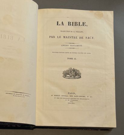 BIBLE - The Bible, translation of the Vulgate,...