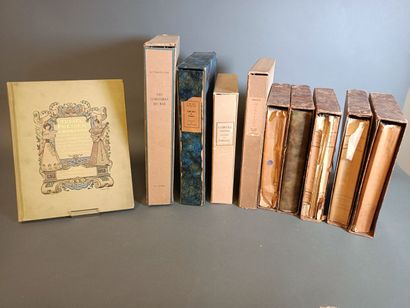 Lot of miscellaneous books in slipcases including...