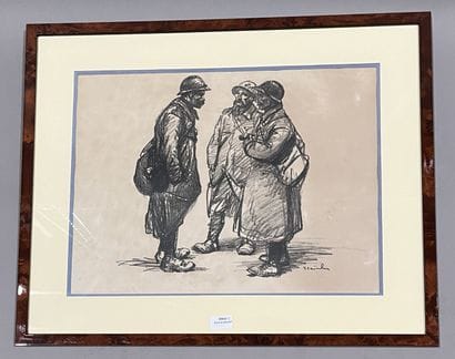 Théophile Alexandre STEINLEN (1859-1923)
Three...