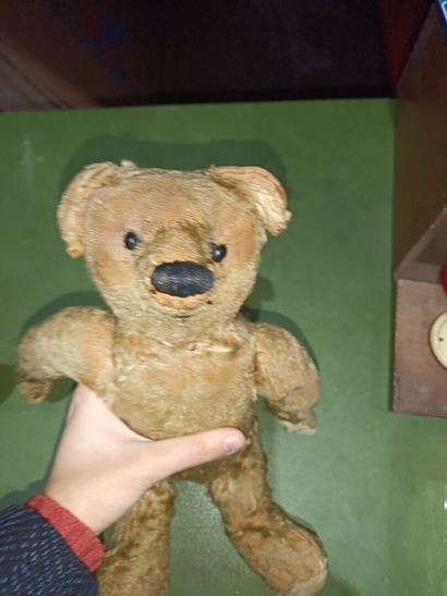 Lot of toys including two plush toys and...
