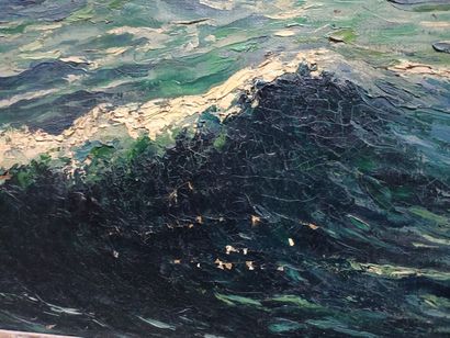 Max CHAILLOUX (19th - 20th century)
The wave....