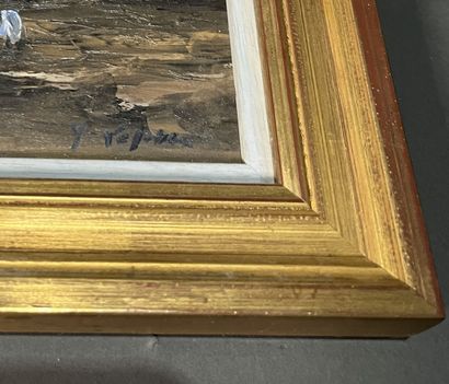 Lot of framed pieces, some signed. 
Smallest:...