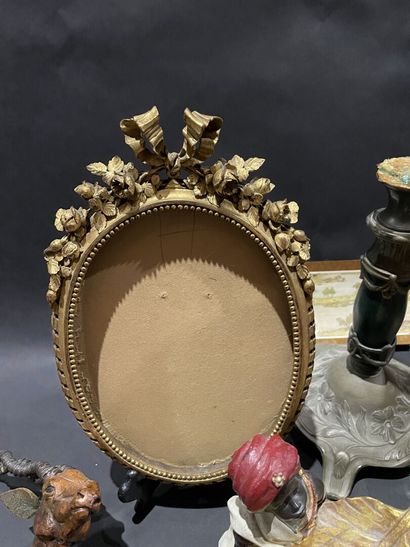 Marble ashtray, lots of pieces, candleholders...