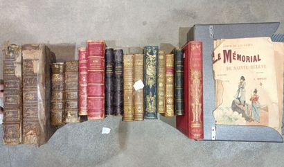 Lot of various 19th and 18th century books,...