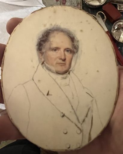 École française du XIXe siècle 
Portrait...