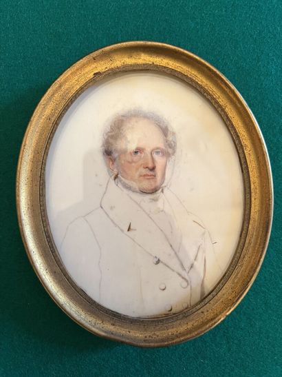 École française du XIXe siècle 
Portrait...