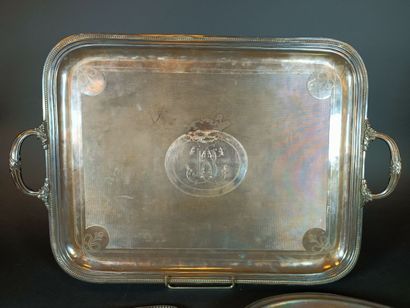 Service de plâtreries en argent, modèle à...