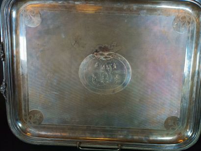 Service de plâtreries en argent, modèle à...