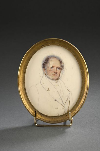 École française du XIXe siècle 
Portrait...