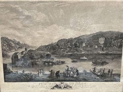 Two views of Isle Barbe (I and II)
Engravings...