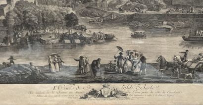 Two views of Isle Barbe (I and II)
Engravings...
