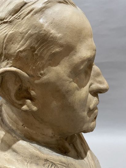 Ecole moderne 
Portrait d'homme âgé (Marcel...