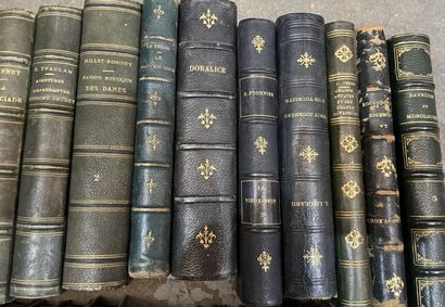 Large lot of bound books. 
7 boxes