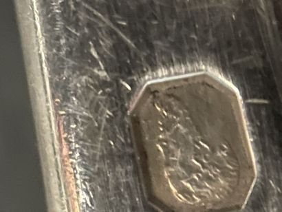 Cuillère à ragout en argent modèle uniplat....
