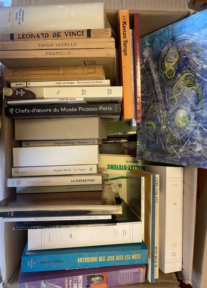 Lot of mainly art books and six books from...