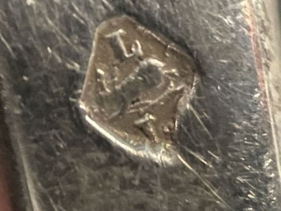 Cuillère à ragout en argent modèle uniplat....