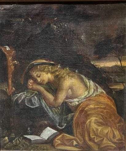 17th century Italian school
Mary Magdalene...
