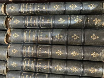 Large lot of bound books. 
7 boxes