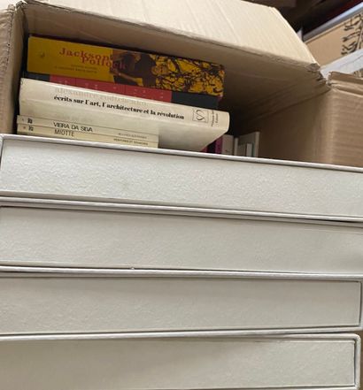 Lot of mainly art books and six books from...