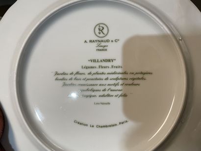 Parties de service de table en porcelaine...
