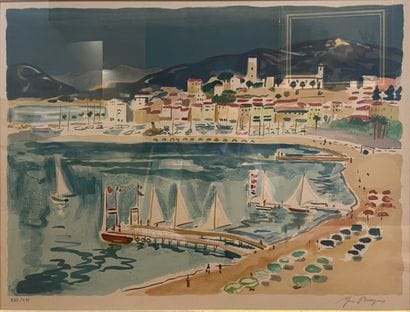 Yves BRAYER (1907-1990)
Port in the Midi
Color...