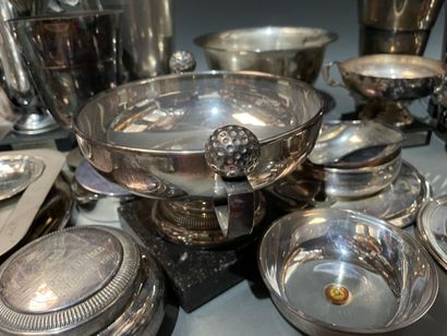 Fort lot de coupes et trophés de golf en...