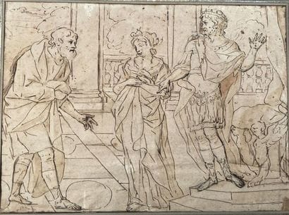 18th century ITALIAN school
Saul gives his...