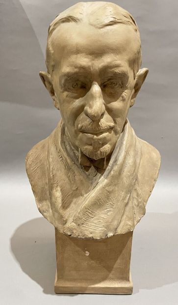 Ecole moderne 
Portrait d'homme âgé (Marcel...