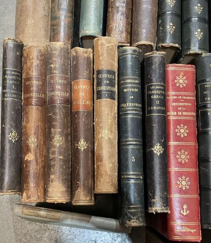 Large lot of bound books. 
7 boxes