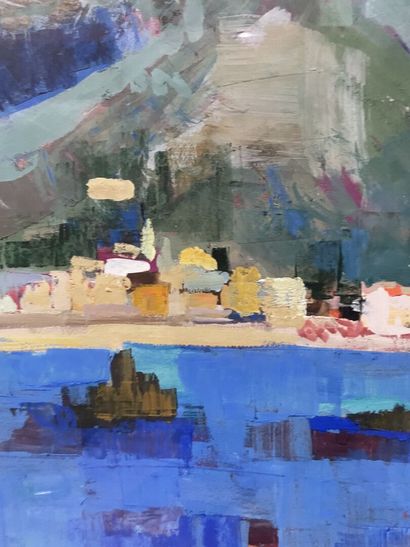 Jean-Jacques MORVAN (1928-2005)
Seaside
Gouache...