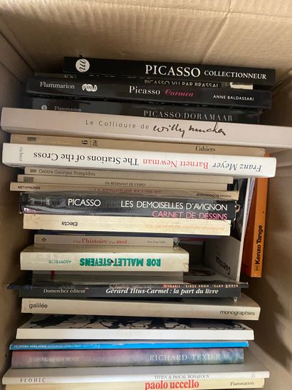Lot of mainly art books and six books from...