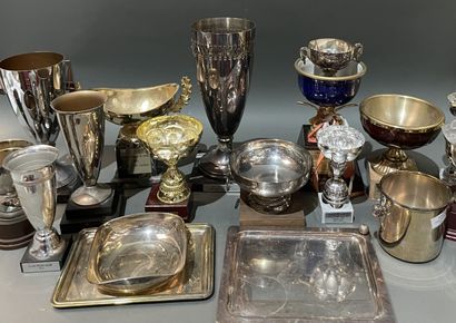 Fort lot de coupes et trophés de golf en...