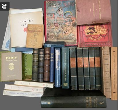 Large lot of bound books. 
7 boxes
