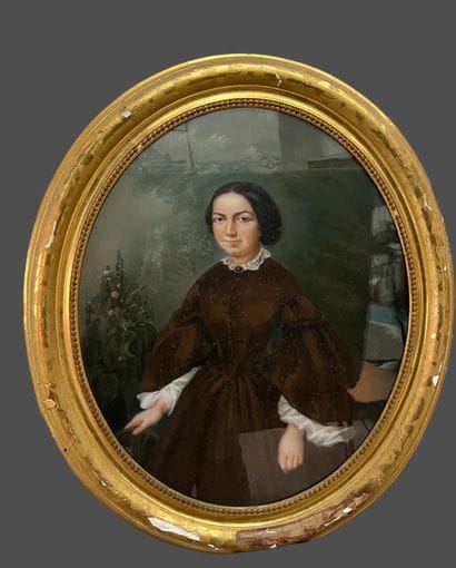French school of the mid-nineteenth century
Portrait...