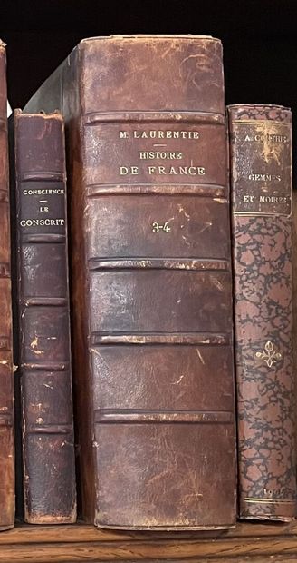 Lot of various bound books. including twelve...