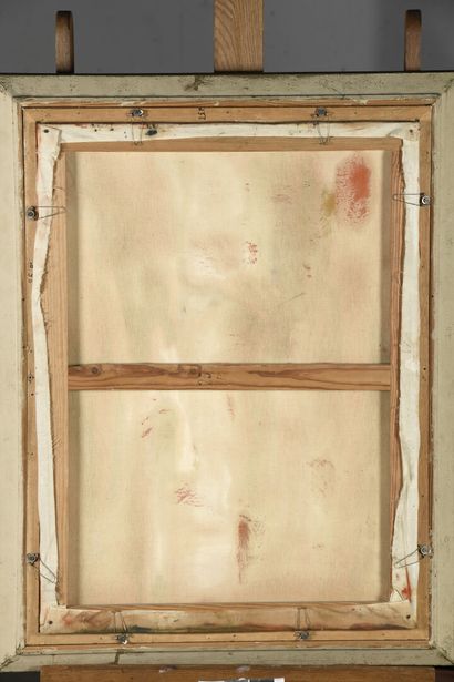 ZAVEN (Born 1958)
Composition in red
Oil...