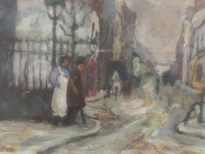 Ecole Française début XXème siècle
Porte...