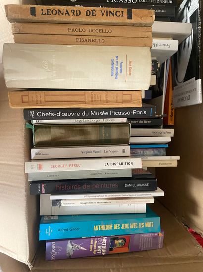 Lot of mainly art books and six books from...