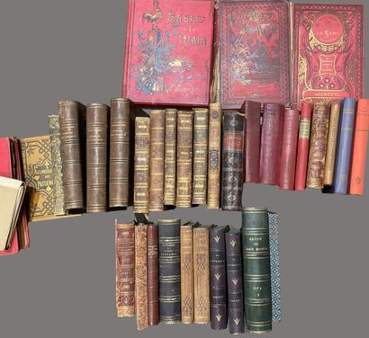 Large lot of bound books. 
7 boxes