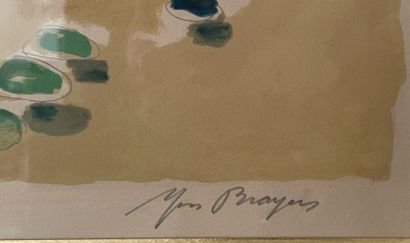 Yves BRAYER (1907-1990)
Port in the Midi
Color...
