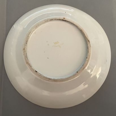 CHINE - XIXème siècle
Assiette en porcelaine...