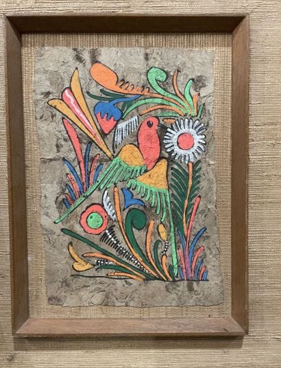 Suzy LEVY
Lot d'aquarelles et pastels encadrés,...