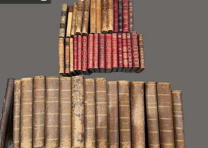 Large lot of bound books. 
7 boxes