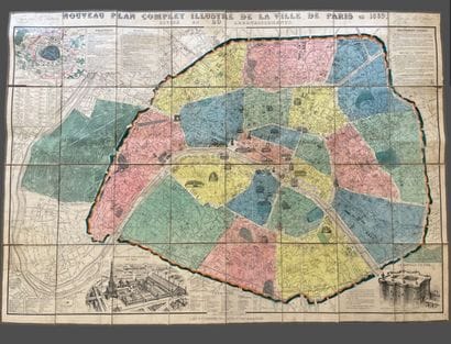 Nouveau plan complet illustré de la Ville...
