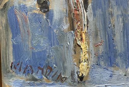 Richard MANDIN (1909-2002)
Two parrots
Oil...