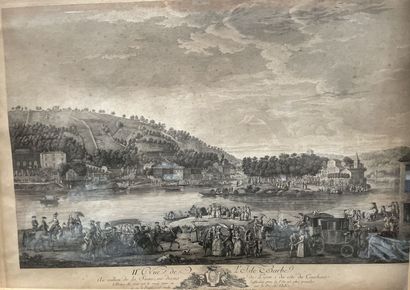 Two views of Isle Barbe (I and II)
Engravings...